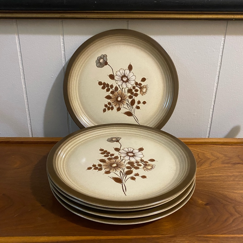 Wallace Heritage Painted Desert Collection Sunset Dinner Plate set of 5
